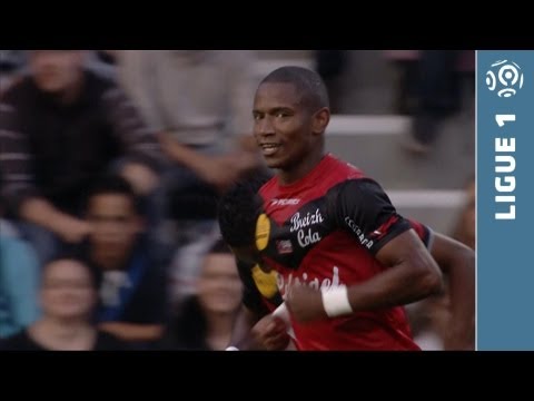 Goal Claudio BEAUVUE (17') - EA Guingamp - FC Sochaux-Montbéliard (5-1) - 2013/2014
