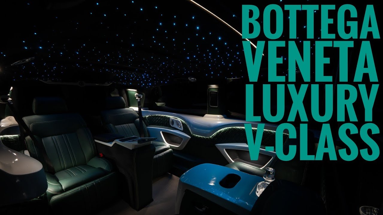 Mercedes-Benz V 300 ERTEX LUXURY CAR DESIGN CO. BOTTEGA DEEP GREEN video