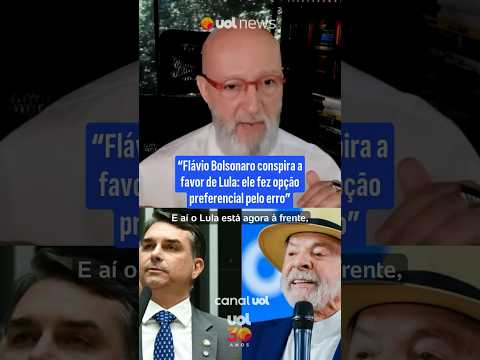 Flávio Bolsonaro conspira a favor de Lula: ele fez opção preferencial pelo erro, diz Josias de Souza