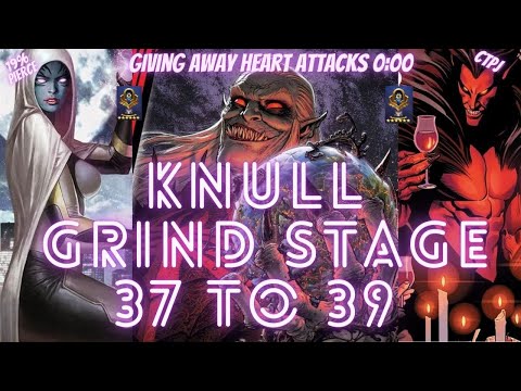 KNULL WBL GRIND STAGE 37 , 38 , 39 FIRST CLEARS - MEPHISTO AND SUPERGIANT CTPJ | Marvel Future Fight