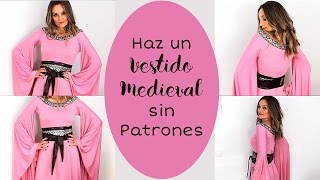Haz Un Vestido Medieval Sin Patronaje. Fácil 🛡⚔ I Craftabulous