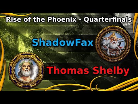Age of Mythology: Thomas_Shelby vs Shadowfax - Meta Plays Rise of the Phoenix Tournament