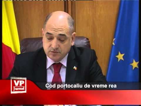 Cod portocaliu de vreme rea