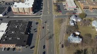 North Mason Street drone flight