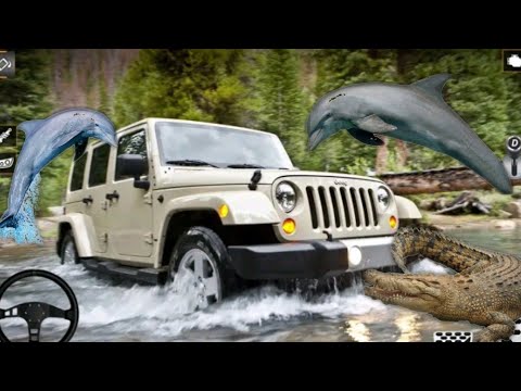 Off Road Jeep Driving Games 4x4 Racing 3D: Dangers animal's Parts  #android #gaming #abgaming #gv