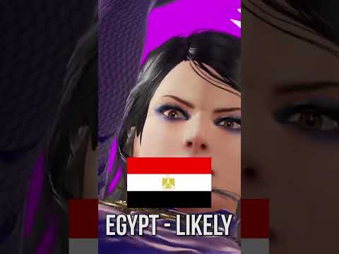 TEKKEN 7 All Characters Nationalities - Part 4