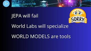 Will JEPA Fail & World Models are just Tools?