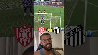 Santos 1x0 Noroeste - Reação santista #santos #santosfc #futebol #futebolbrasileiro #react #reaction