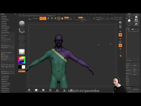 039 ZBrush Mask Strips