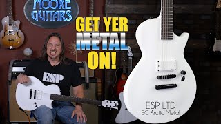 Video thumbnail for ESP / LTD EC Arctic Metal (It's not a frozen Les Paul) by MooreMusicGuitars