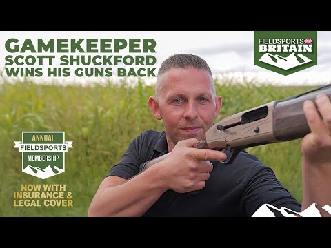 Gamekeeper Scott Shuckford wins his guns back
