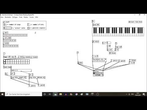 Euclidean rhythm and scale construction