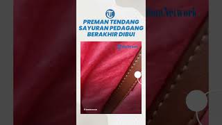 Detik-detik Pria di Bekasi Palak Pedagang hingga Tendang Sayuran yang Dijual, Berakhir Dibui