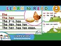 Sentence And Story Reading Practice For Kids English Reading Lesson For Nursery And Kindergarten