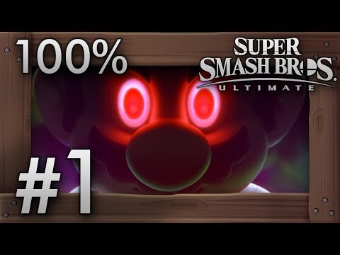 Super Smash Bros. Ultimate: World of Light Part 1 - Intro & World Tour - 100% Walkthrough