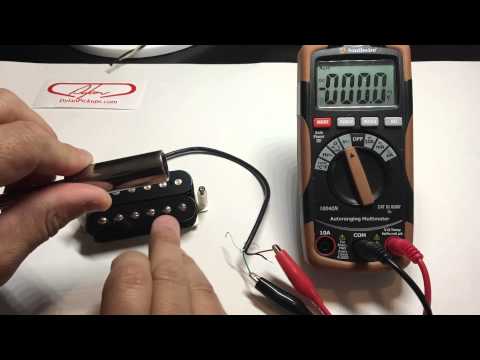 How to find the right wires on a Humbucker. Dylanpickups Quick Tip #87