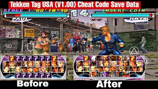 Tekken tag ps2 | Tekken tag Cheat Codes | All players Unlock | AetherSX2 | Tekken tag Aether SX2