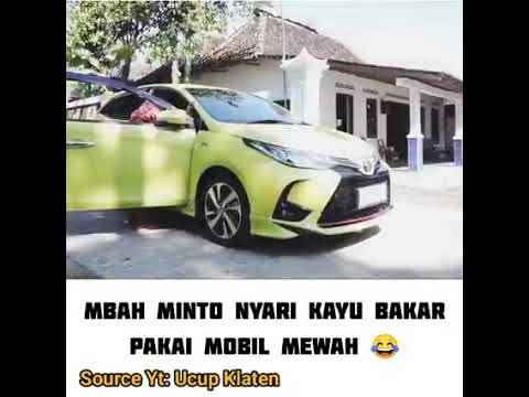 mbah minto~mbah minto mencari kayu pakai mobil mewah