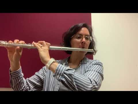 Flute tip 20- chromatic scale in triplets 70 bpm ​⁠
