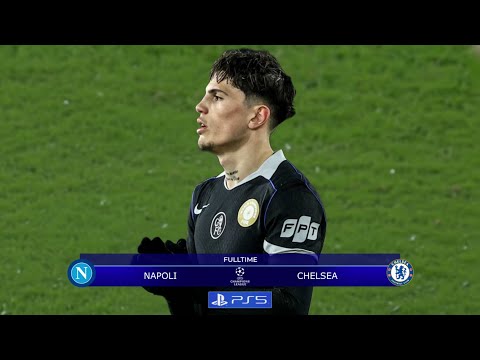 FULL HIGHLIGHT (2-3) NAPOLI VS CHELSEA !!! UEFA CHAMPIONS LEAGUE 2025/26 HOJLUND ENZO GOALS FANSCAM