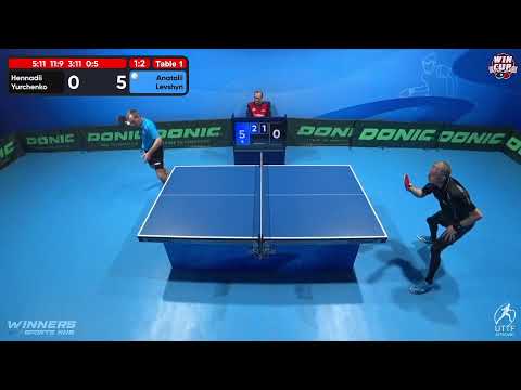 11:00 Hennadii Yurchenko 1-3 Anatolii Levshyn West 1 WIN CUP 27.11.2022 | TABLE TENNIS WINCUP