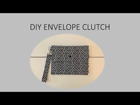 DIY Envelope Clutch