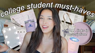 COLLEGE STUDENT MUST-HAVES 2024 | what to bring to college!