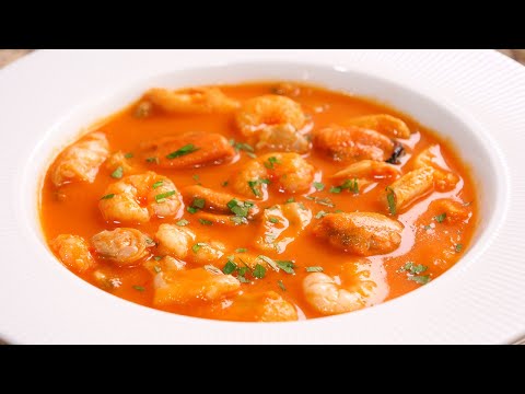 Seafood and Fish Soup very Easy and Delicious
