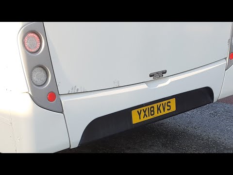 (on loan) HTL buses Alexander Dennis enviro 200 YX18KVS