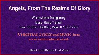 Angels, From The Realms Of Glory(BH094, MP035) - Christmas Carol Lyrics & Music