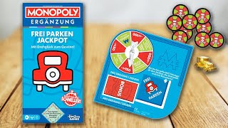 MONOPOLY - FREI PARKEN JACKPOT (Ergänzung) - Spielregeln TV (Spielanleitung Deutsch) - HASBRO GAMES