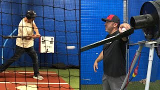 How hard is it to hit a 95 mph fastball?