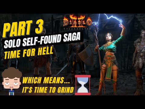The Solo Self-Found Sorceress Saga Part 3: Hell | Diablo 2 Resurrected