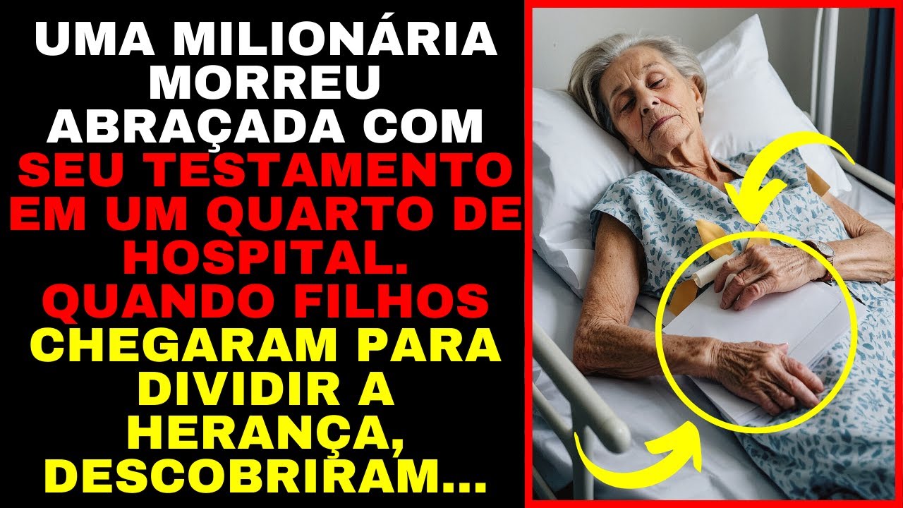MILIONÁRIA MORREU ABRAÇADA Com SEU TESTAMENTO. Quando Seus Filhos CHEGARAM PARA DIVIDIR A HERANÇA...