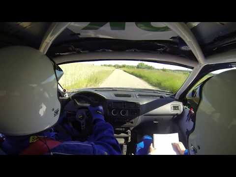 20 Rajd Nowomiejski 2017r.odcinek Bratian Szerszeń Rally Team