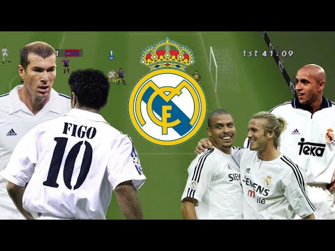 ISS Pro Evolution 2 - Master League Real Madrid (Legends) vs Barcelona - Los Galacticos