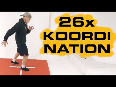 26 Koordinationsübungen | Beine