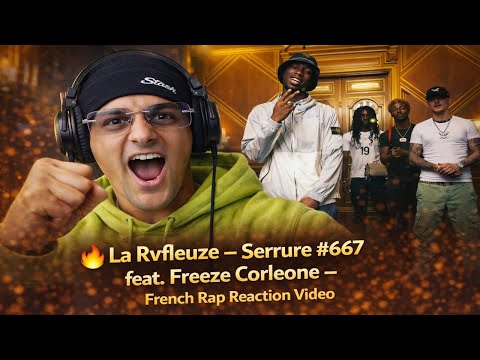 🔥 La Rvfleuze - Serrure #667 feat. Freeze Corleone - French Rap Reaction Video