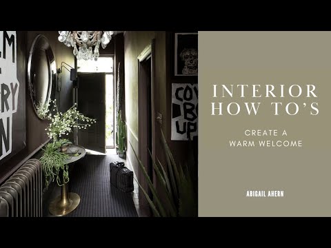 So schaffen Sie einen herzlichen Empfang | Tipps für den Flur | Ideen für die Eingangsbereichgest...