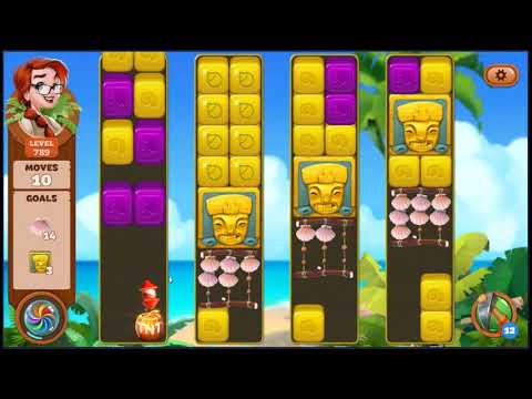 Lost Island Blast Adventure Level 789 - NO BOOSTERS 🏝️ | SKILLGAMING ✔️