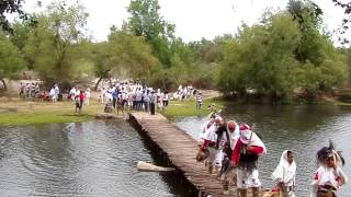 preview picture of video 'San Miguel Zapotitlan, Semana Santa judios 2014 Viernes Santo 14/16 en Zapotillo.'