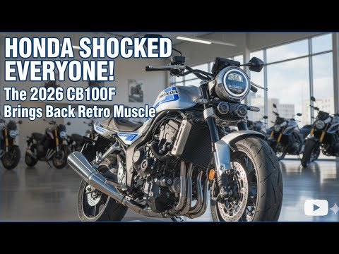 HONDA SHOCKED EVERYONE! The 2026 CB1000F Brings Back Retro Muscle