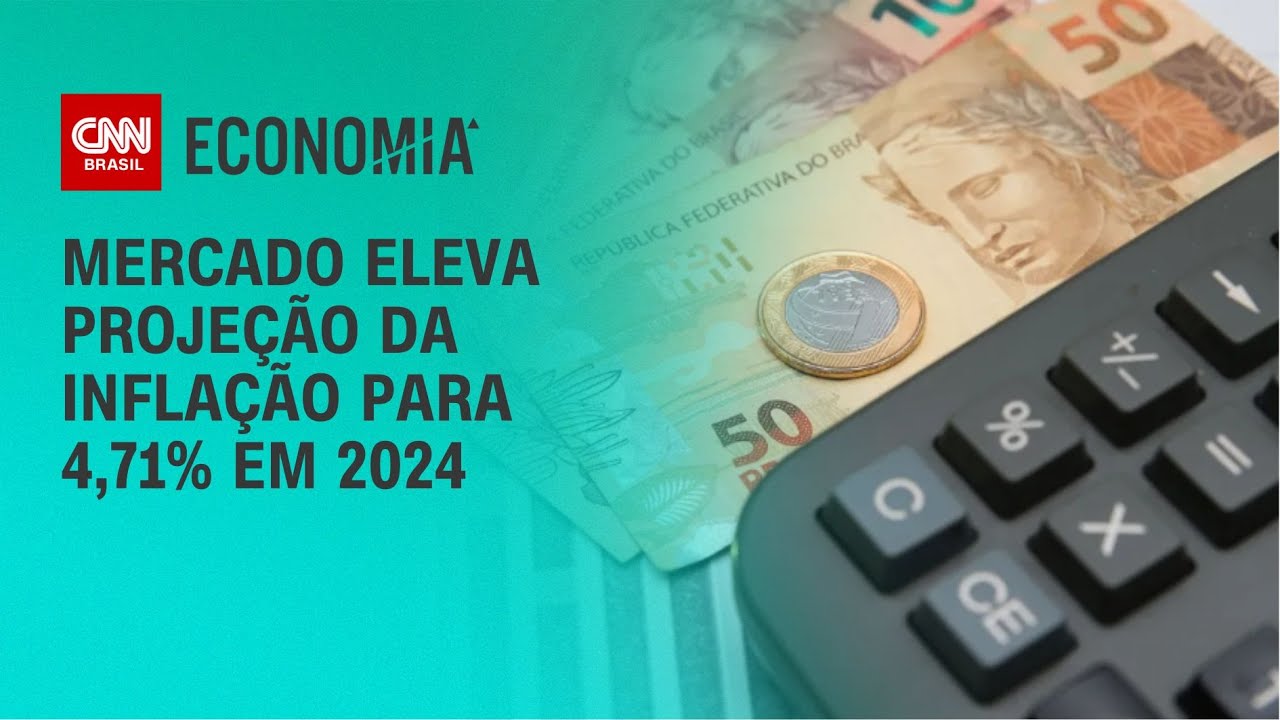 Mercado eleva projeção da inflação para 4,71% em 2024 | CNN NOVO DIA