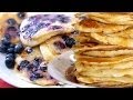 Przepis na najlepsze American Pancakes z syropem.