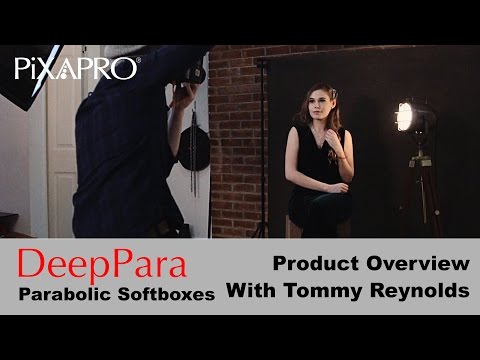 PIXAPRO DeepPara Parabolic Softbox Review (ft. CITI600 strobe) - with Tommy Reynolds