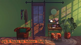 TIPS & TRICKS FOR TAKING INTERIOR PICTURES ON THE SIMS 4 | The Sims 4 Tutorial