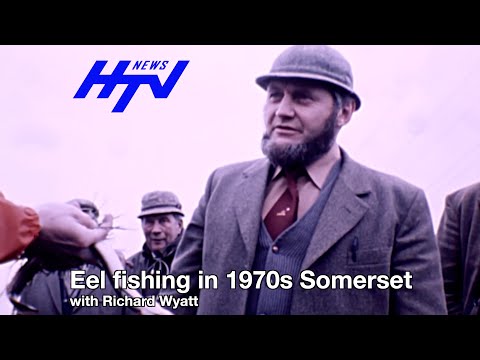 HTV News Eel fishing item from 1970s with Richard Wyatt
