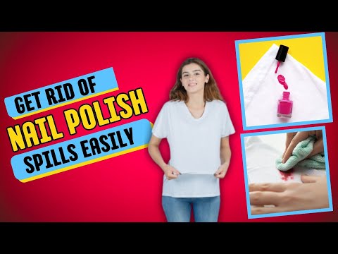 Video: Home remedies for removing nail polish from clothes