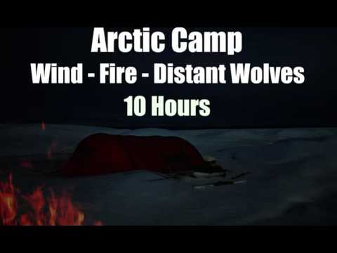 Arctic Camp - Wind - Fire - Distant Wolves - 10 Hours