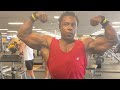 Road to Classic Physique IFBB Pro debut Chest Workout